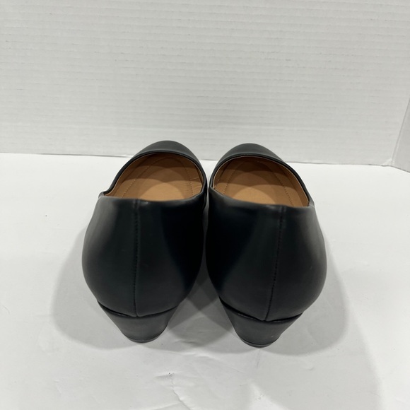 Journee Collection‎ Womens Saar Block Heel Pumps. 8W. Black - Picture 4 of 8